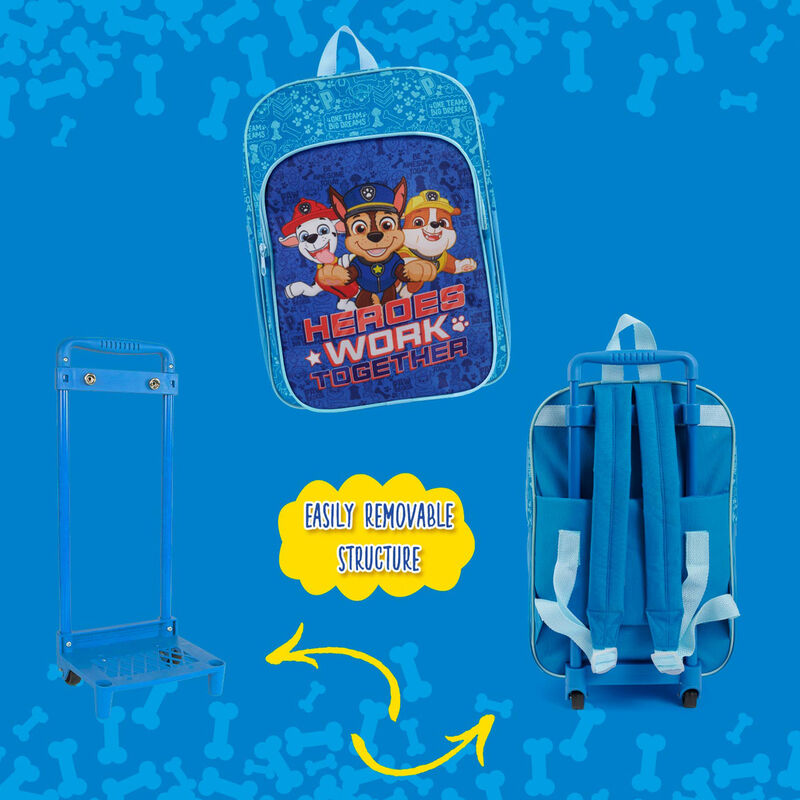 Imagen 3 de Trolley Patrulla Canina Paw Patrol 36Cm