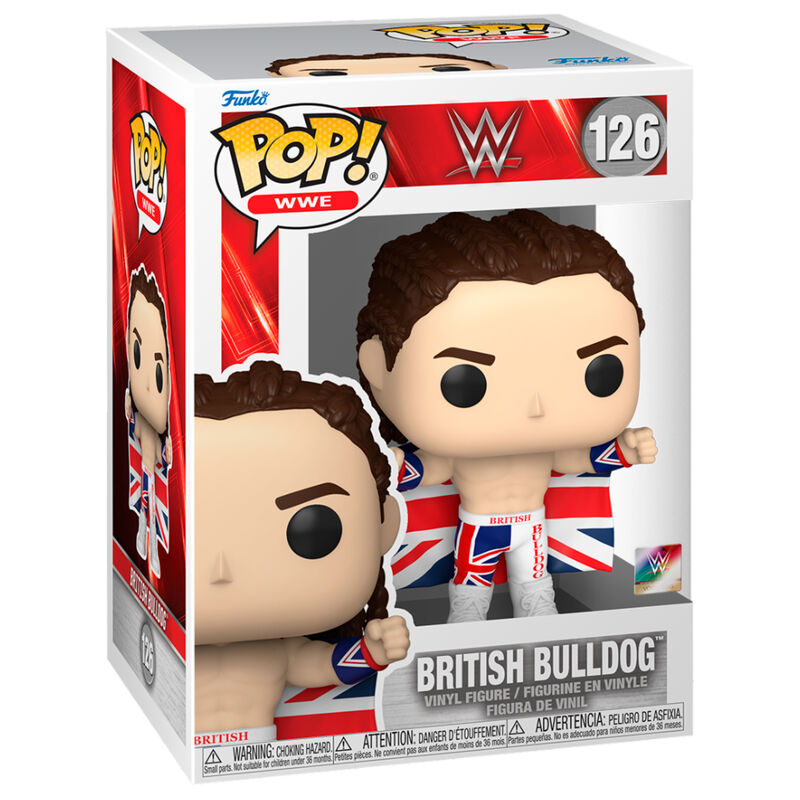 Imagen 1 de Figura Pop Wwe British Bulldog