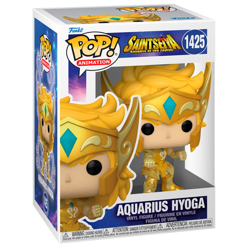 Imagen 1 de Figura Pop Saint Seiya Knights Of The Zodiac Aquarius Hyoga