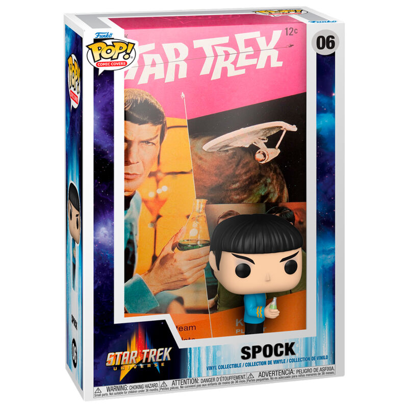 Imagen 1 de Figura Pop Comic Cover Star Trek Spock