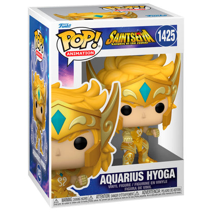 Imagen 2 de Figura Pop Saint Seiya Knights Of The Zodiac Aquarius Hyoga