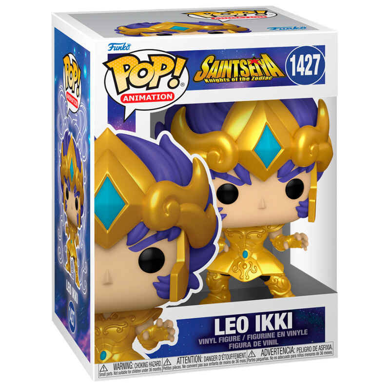 Imagen 2 de Figura Pop Saint Seiya Knights Of The Zodiac Leo Ikki