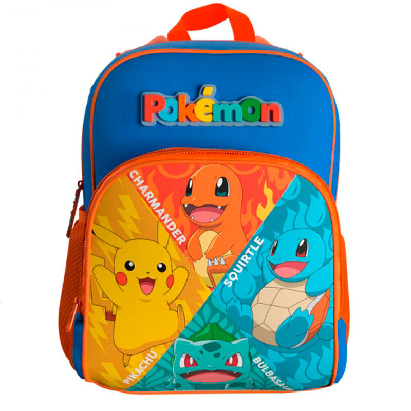 Imagen 1 de Mochila 3D Starters Pokemon 30Cm