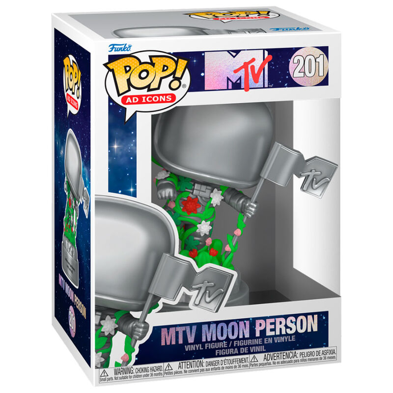 Imagen 1 de Figura Pop Mtv 40Th Anniversary Mtv Moon Person