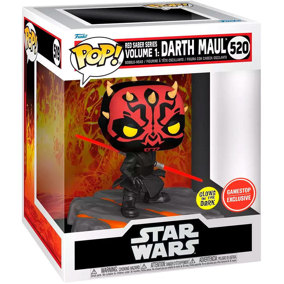 Imagen 2 de Figura Pop Star Wars Darth Maul Exclusive