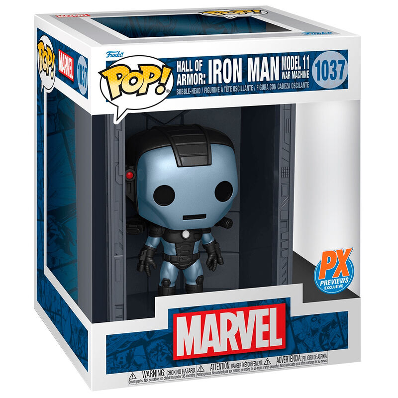 Imagen 2 de Figura Pop Deluxe Marvel Hall Of Armor Iron Man Model 11 Exclusive