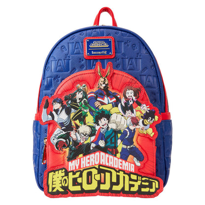 Imagen 1 de Mochila Group Debossed Logo My Hero Academia Loungefly 26Cm