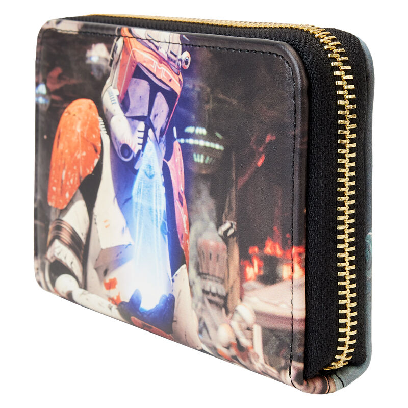 Imagen 2 de Cartera Revenge Of The Sith Scene Star Wars: Episode Iii Loungefly