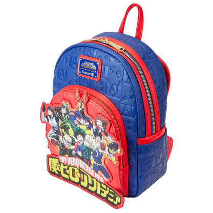 Imagen 3 de Mochila Group Debossed Logo My Hero Academia Loungefly 26Cm