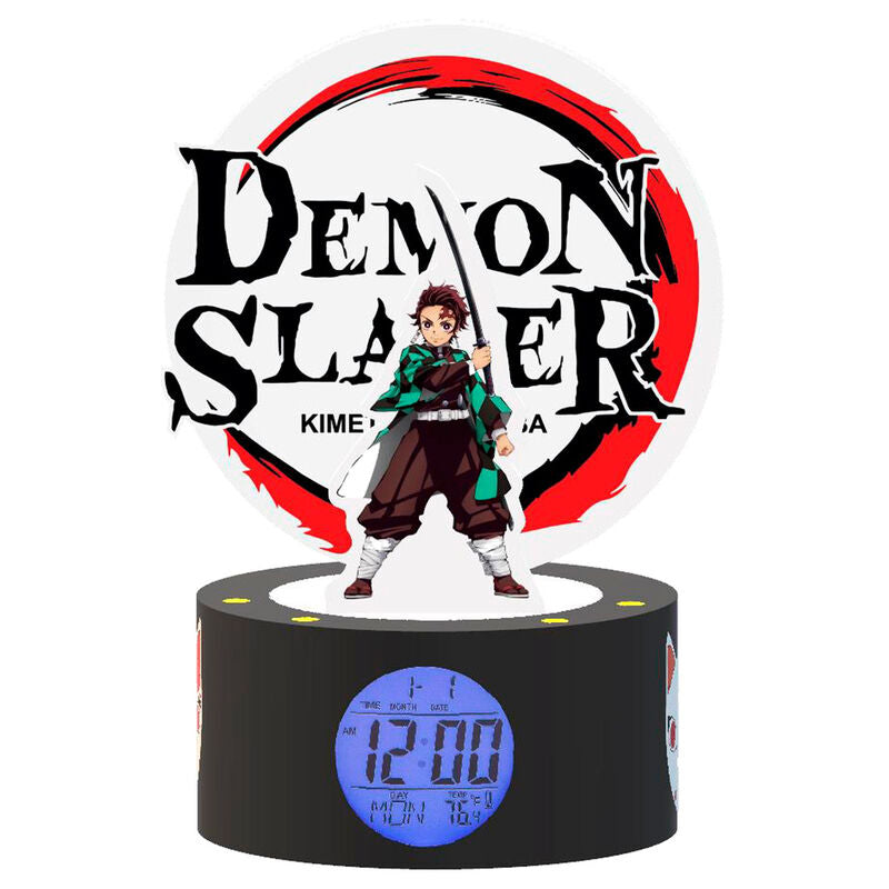 Imagen 1 de Despertador Figura Tanjiro Kamado Demon Slayer Kimetsu No Yaiba 22Cm