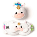 Imagen 1 - Almohada Viaje Antifaz Unicornio Relaxeazzz