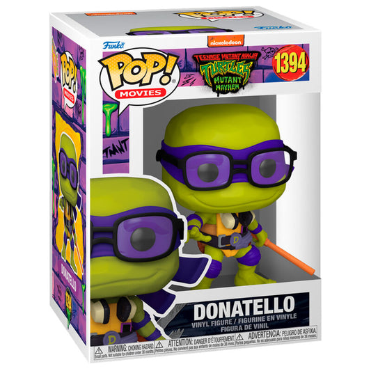 Imagen de Figura Pop Tortugas Ninja Donatello parte de nuestra colección en Espadas y más, sitio oficial.