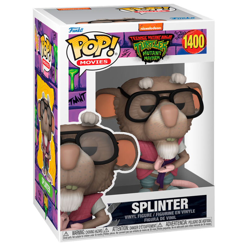 Imagen 1 de Figura Pop Tortugas Ninja Splinter