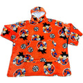 Imagen 1 - Bata Sudadera Oversize Dragon Ball Coral Adulto