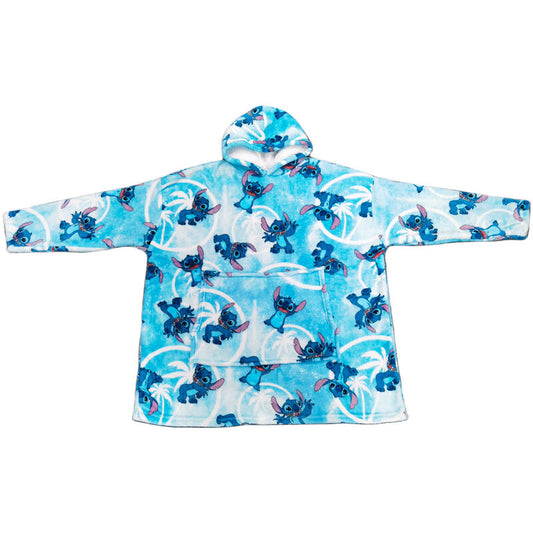 Imagen 1 de Bata Sudadera Oversize Stitch Disney Coral Adulto 3