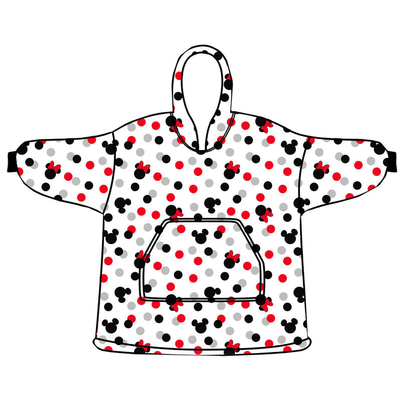 Imagen 1 de Bata Sudadera Oversize Minnie Disney Coral Infantil