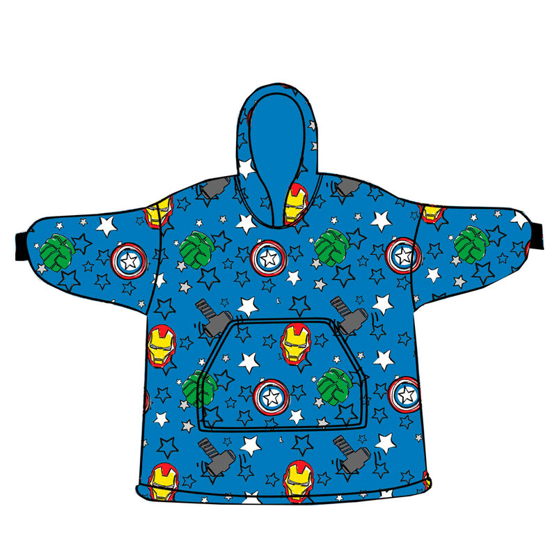 Imagen 1 de Bata Sudadera Oversize Los Vengadores Avengers Marvel Coral Adulto