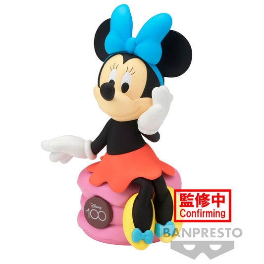 Imagen 1 de Figura Minnie Mouse Sofubi 100Th Anniversary Disney Characters 11Cm