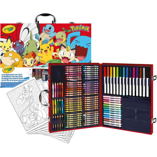 Imagen de Maletin Artista Pokemon Crayola parte de nuestra colección en Espadas y más, sitio oficial.