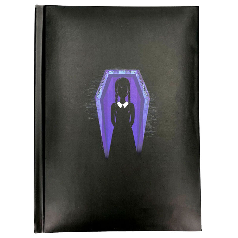 Imagen 1 - Cuaderno A5 Dark Side Miercoles Luz