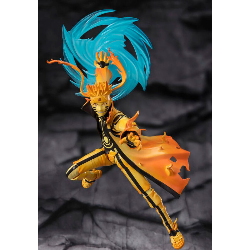Imagen 4 - Figura Sh Figuarts Naruto Uzumaki Kurama Link Mode Courageous Strength That Binds Naruto Shippuden 15Cm