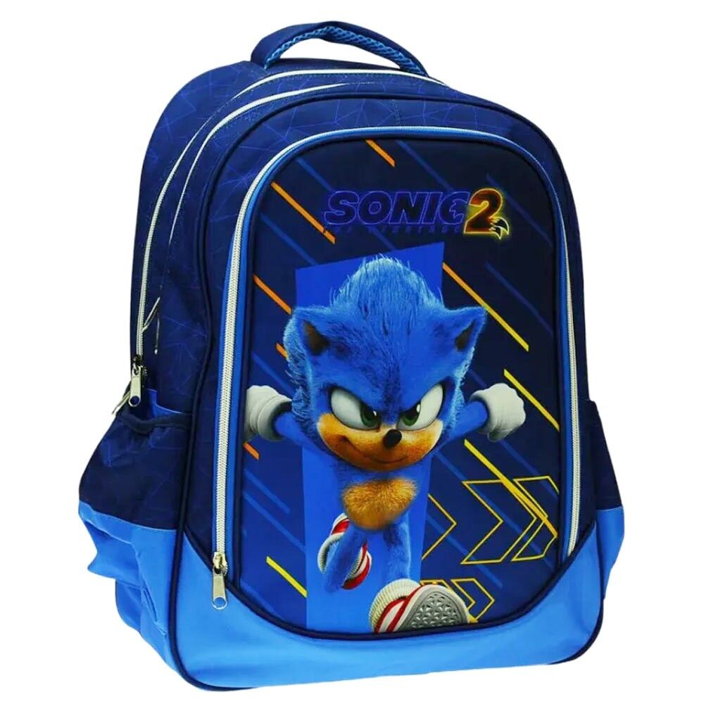 Imagen de Mochila Sonic 2 46Cm parte de nuestra colección en Espadas y más, sitio oficial.