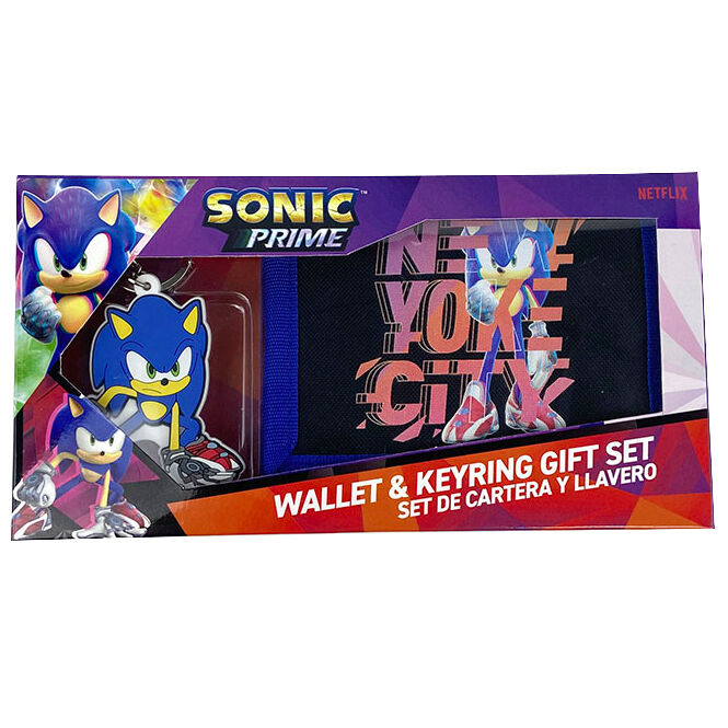 Imagen 1 de Set Cartera + Llavero Sonic The Hedgehog