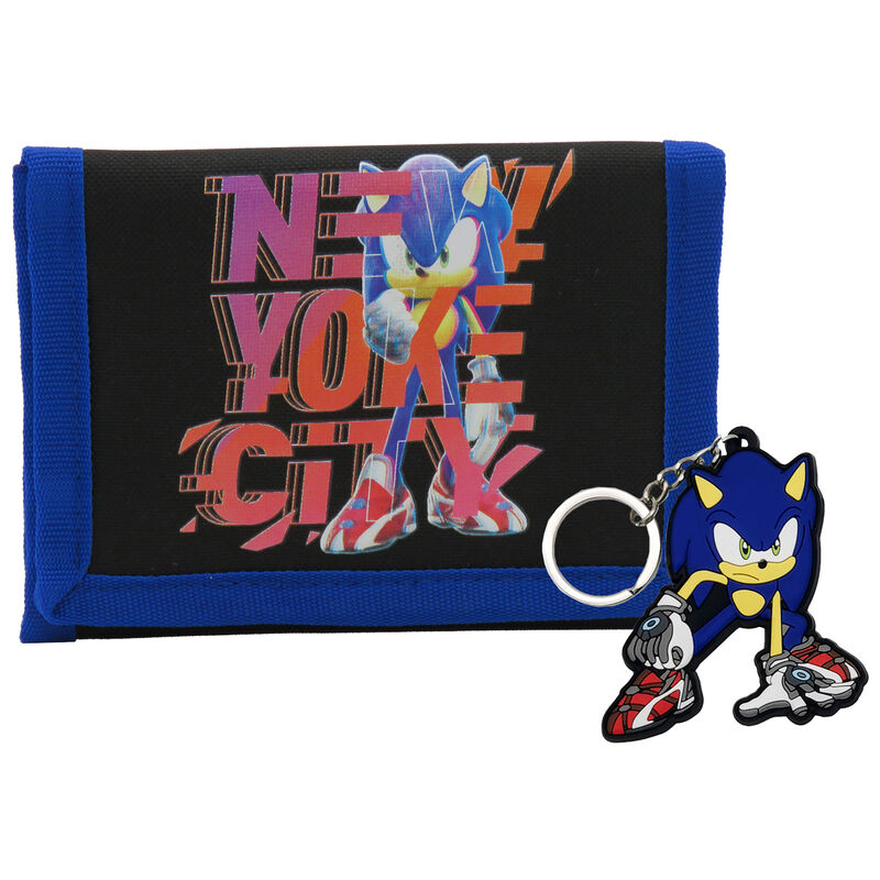 Imagen 2 de Set Cartera + Llavero Sonic The Hedgehog