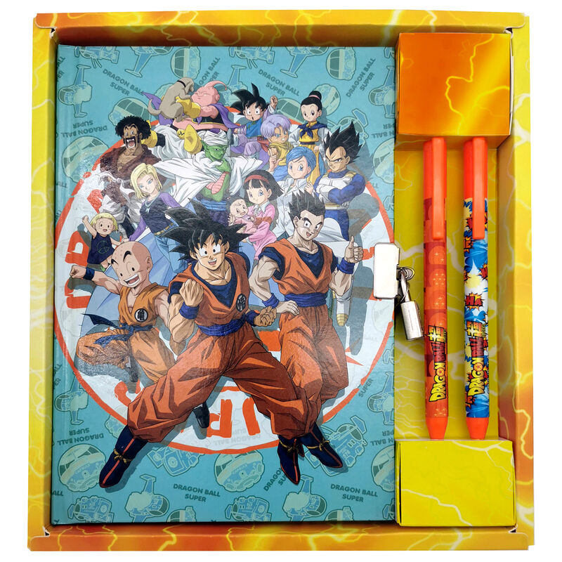 Imagen 2 de Set Diario + 2 Boligrafos Dragon Ball