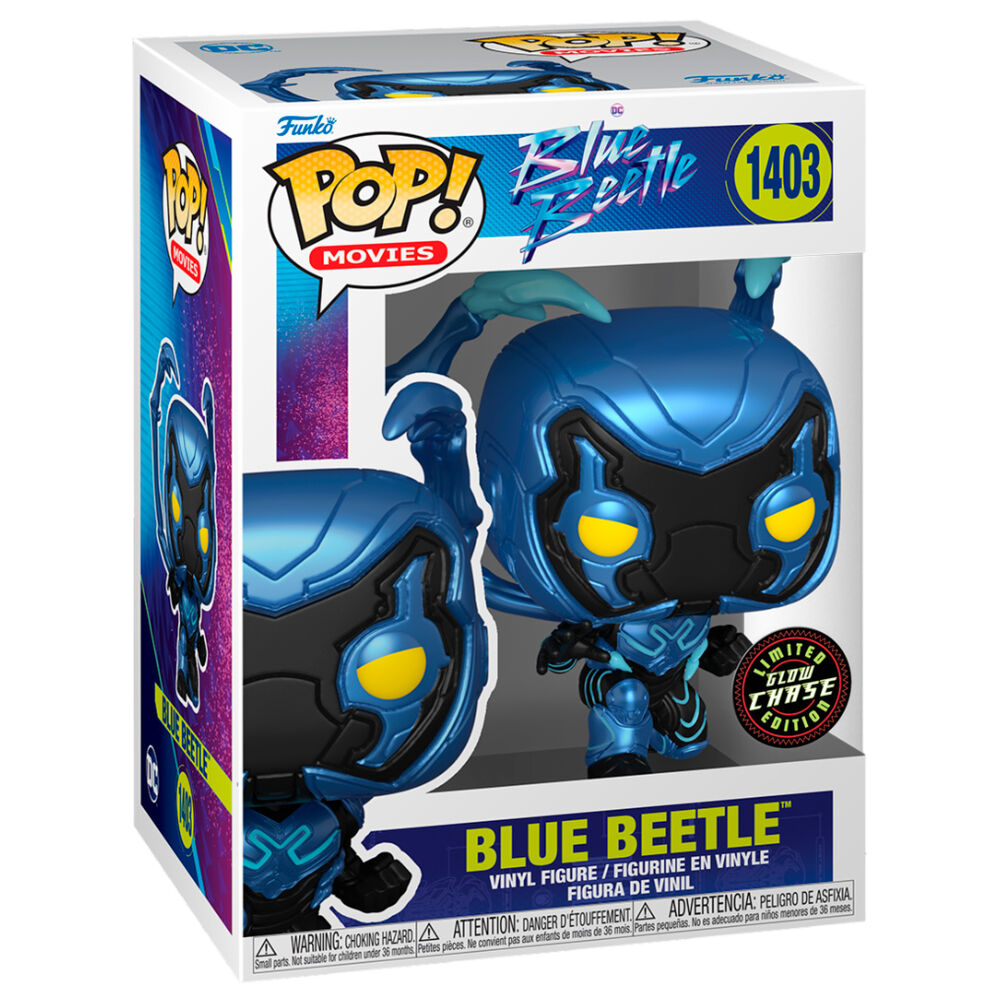 Imagen 1 de Figura Pop Dc Comics Blue Beetle - Blue Beetle Chase