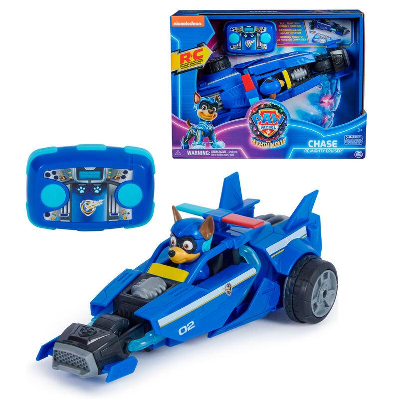 Imagen 1 de Vehiculo Radio Control Chase Mighty Movie Patrulla Canina Paw Patrol