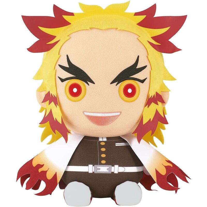 Imagen 3 de Peluche Kyojuro Rengoku Demon Slayer Kimetsu No Yaiba 32Cm