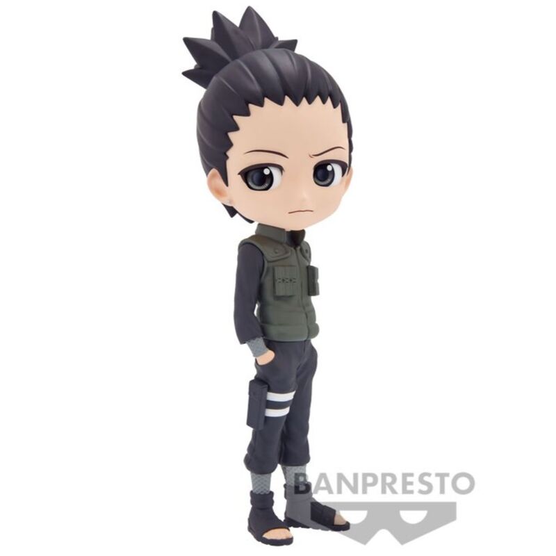 Imagen 7 de Figura Nara Shikamaru Ver.A Naruto Shippuden Q Posket 14Cm