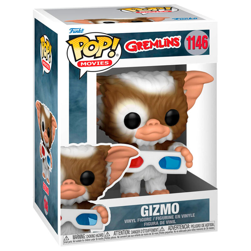 Imagen 1 de Figura Pop Gremlins Gizmo With 3D Glasses