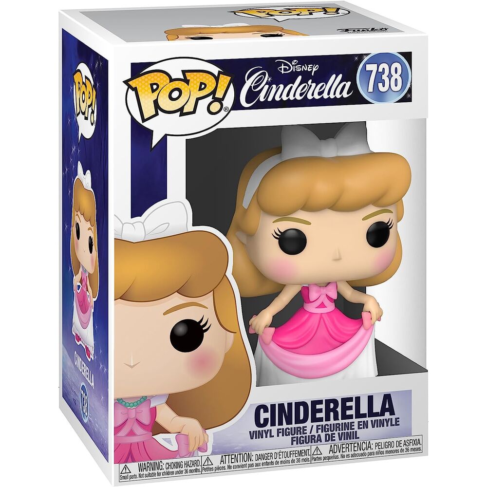 Imagen 2 de Figura Pop Disney Cenicienta In Pink Dress