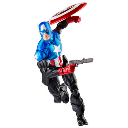 Imagen 4 de Figura Capitan America Bucky Barnes Beyond Earths Mightiest Los Vengadores Avengers Marvel 15Cm