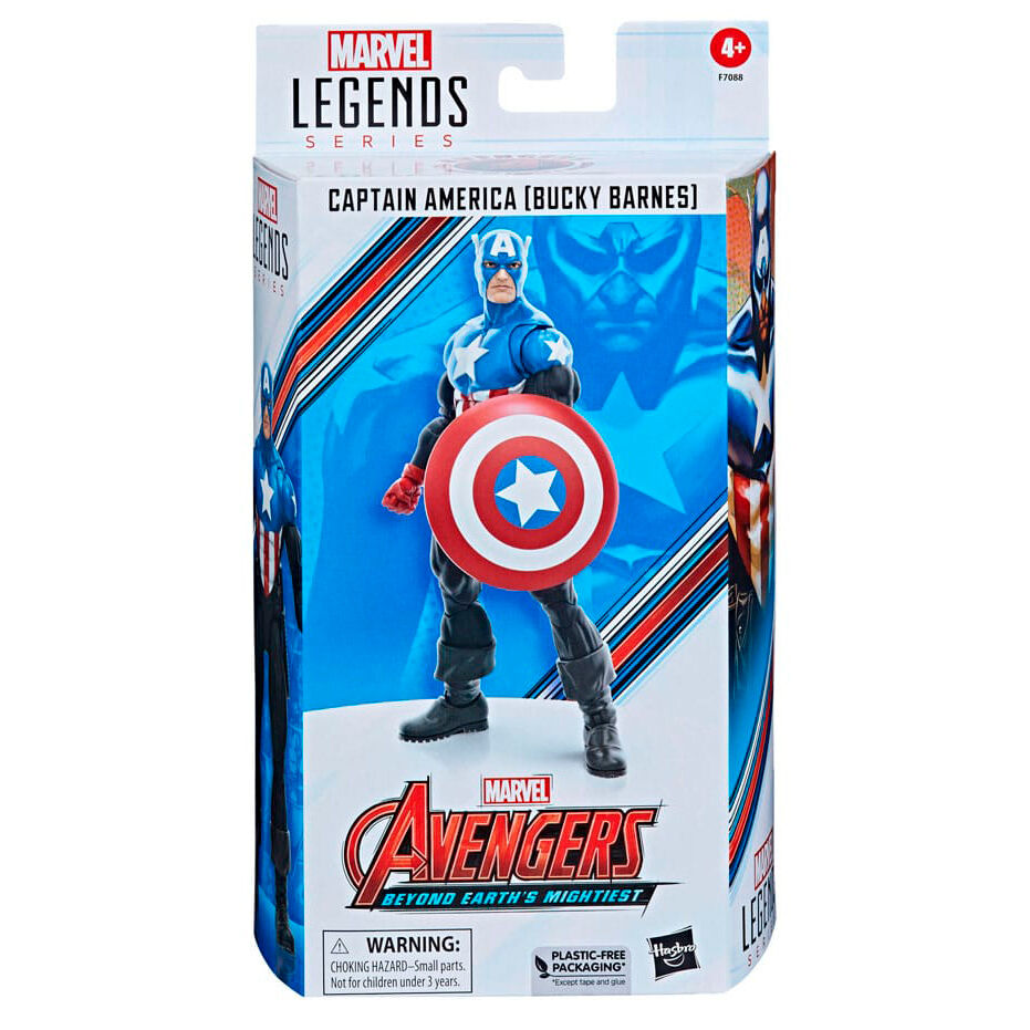 Imagen 7 de Figura Capitan America Bucky Barnes Beyond Earths Mightiest Los Vengadores Avengers Marvel 15Cm
