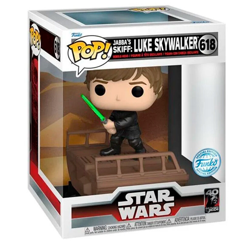 Imagen 1 de Figura Pop Deluxe Star Wars Luke Skywalker Exclusive