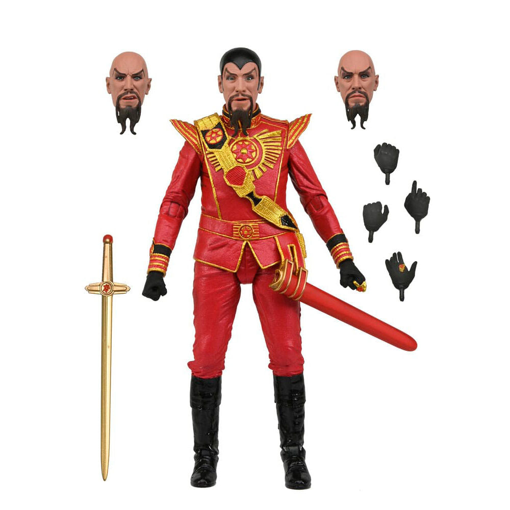 Imagen 1 - Figura Ultimate Ming Red Military Outfit Flash Gordon 1980 18Cm