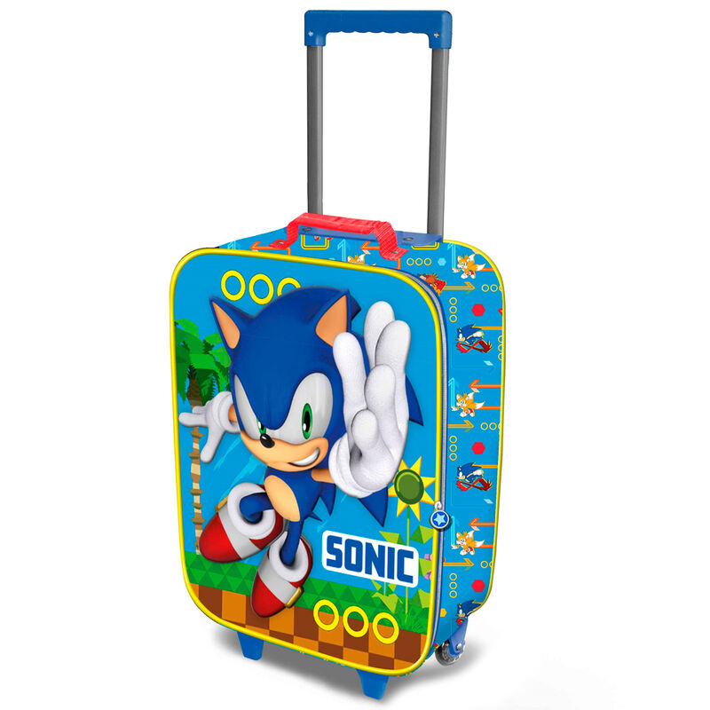 Imagen 1 de Maleta Trolley 3D Faster Sonic The Hedgehog