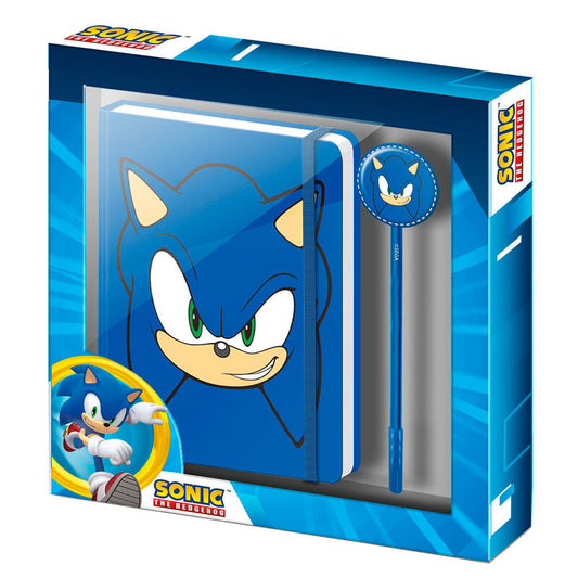 Imagen de Diario + Boligrafo Sonic The Hedgehog parte de nuestra colección en Espadas y más, sitio oficial.