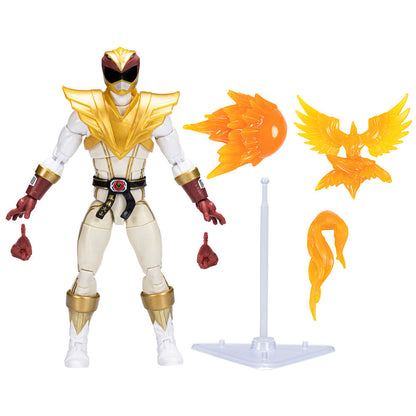 Imagen 1 de Figura Morphed Ryu Crimson Hawk Ranger Lightning Collection Power Rangers X Street Fighter 15Cm