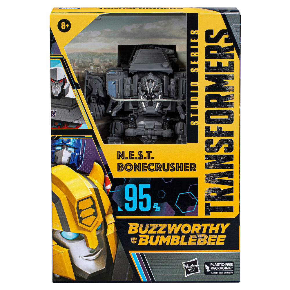 Imagen 3 de Figura N.E.S.T. Bonecrusher Buzzworthy Bumblebee Studio Series Transformers 16Cm