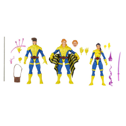 Imagen 1 de Figuras Gambit Mavels Banshee Psylocke X-Men Marvel 15Cm