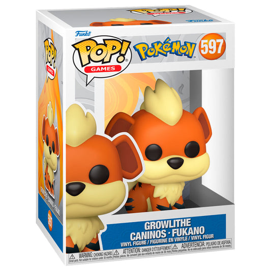 Imagen 1 de Figura Pop Pokemon Growlithe