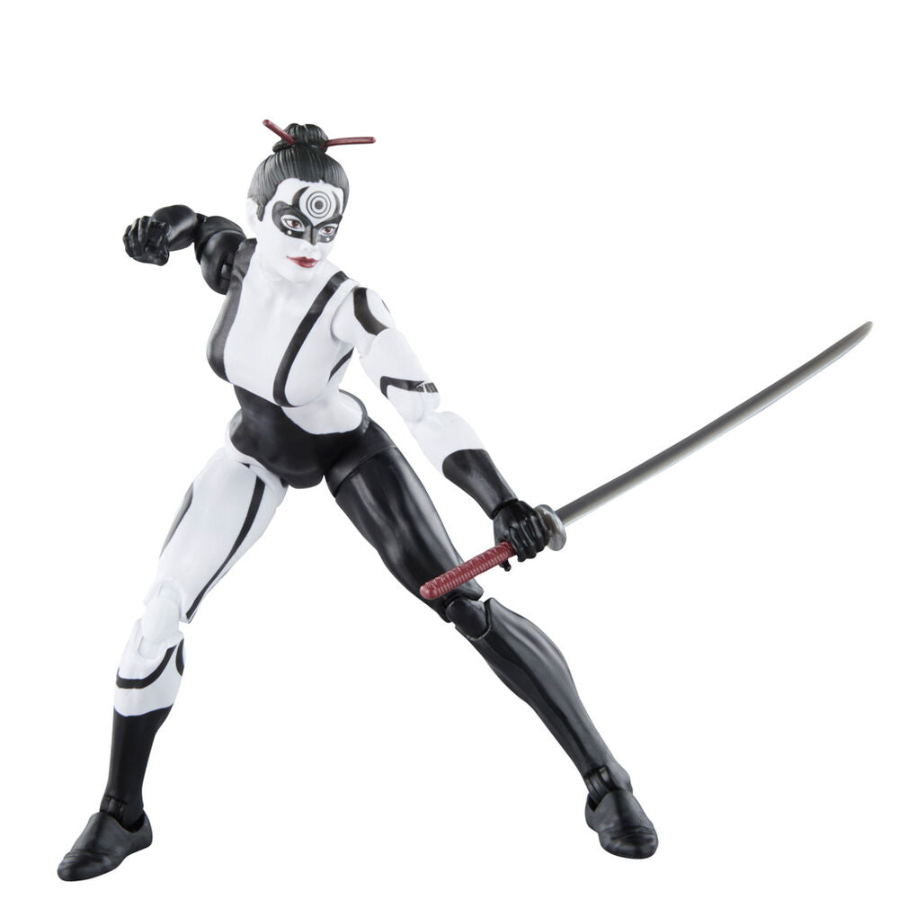 Imagen de Figura Marvel Lady Bullseye Knights Legends Series Marvel 15Cm parte de nuestra colección en Espadas y más, sitio oficial.