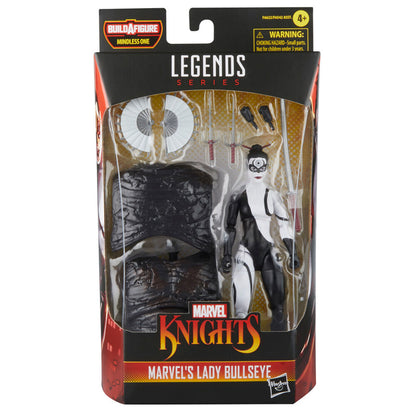 Imagen de Figura Marvel Lady Bullseye Knights Legends Series Marvel 15Cm parte de nuestra colección en Espadas y más, sitio oficial.