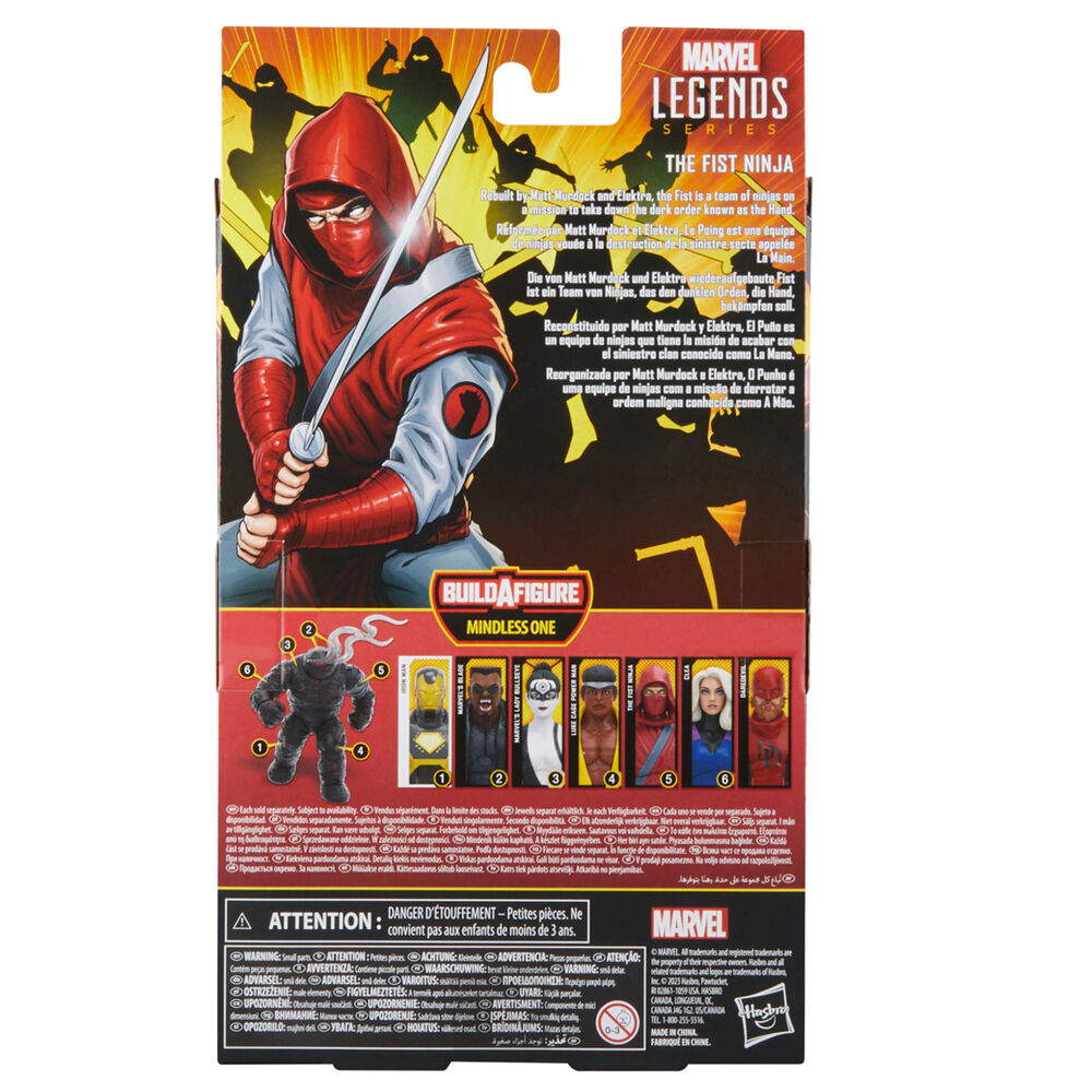 Imagen 8 de Figura The Fist Ninja Knights Legends Series Marvel 15Cm