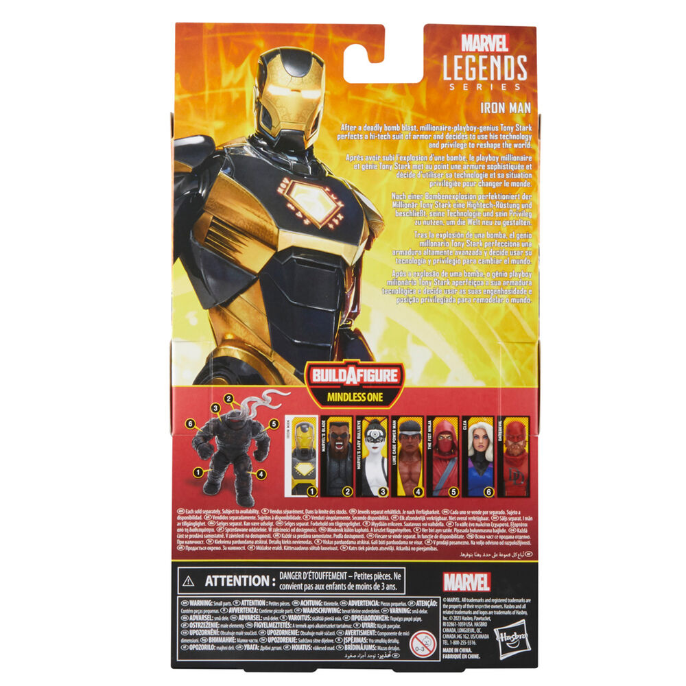 Imagen 6 de Figura Iron Man Midnight Suns Marvel 15Cm