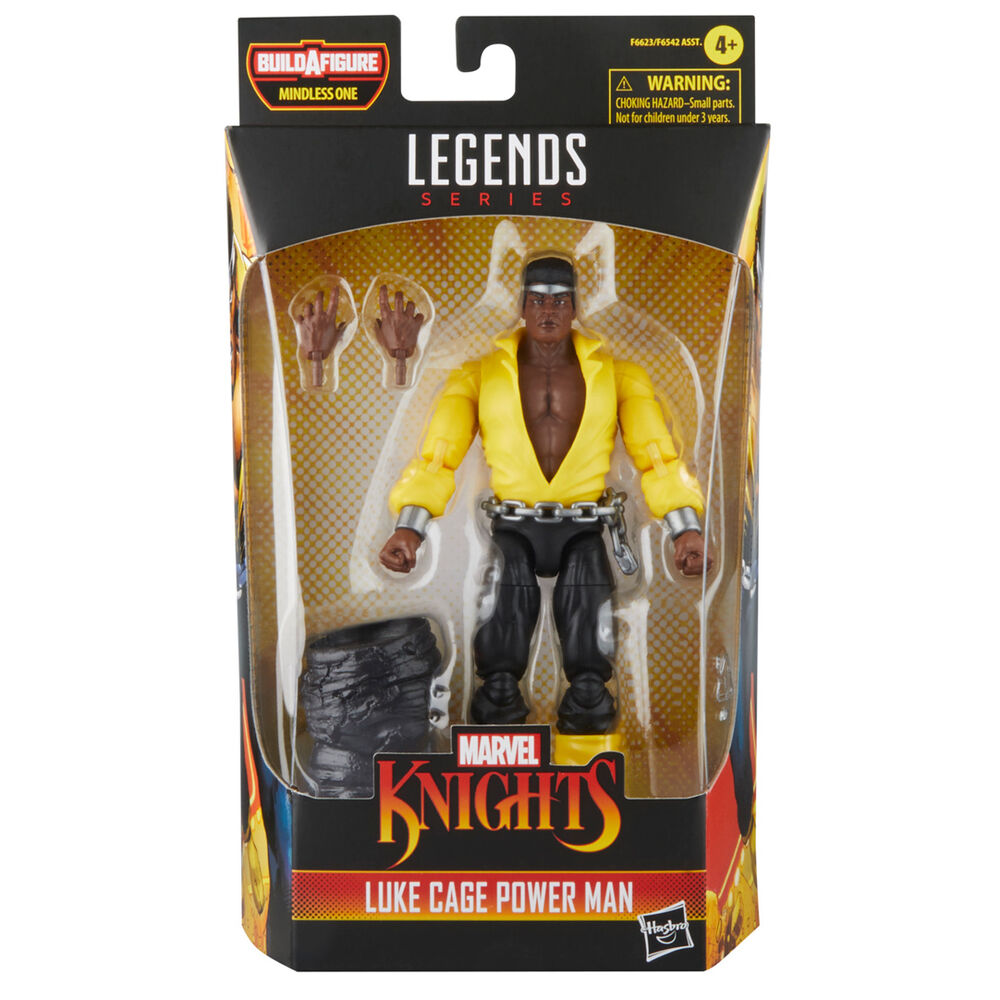 Imagen 2 de Figura Luke Cage Power Man Knights Legends Series Marvel 15Cm